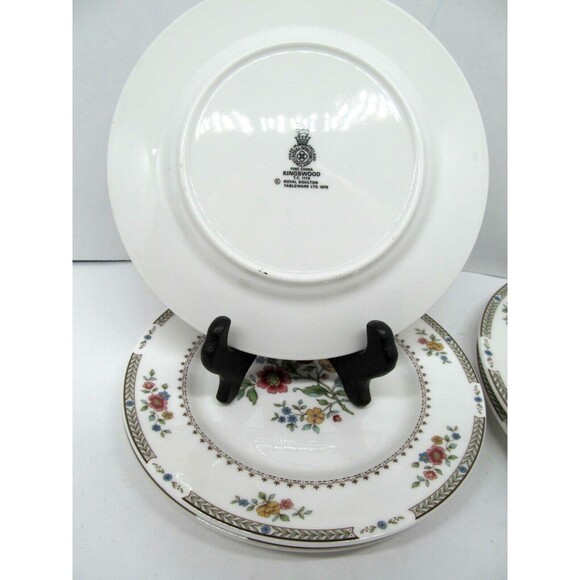 Royal Doulton Kingswood Salad Bread Plate Saucer Lot of 6 pieces - Picture 6 of 9